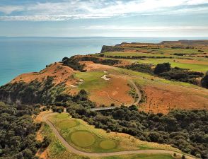Cape Kidnappers 6th Hole Aerial